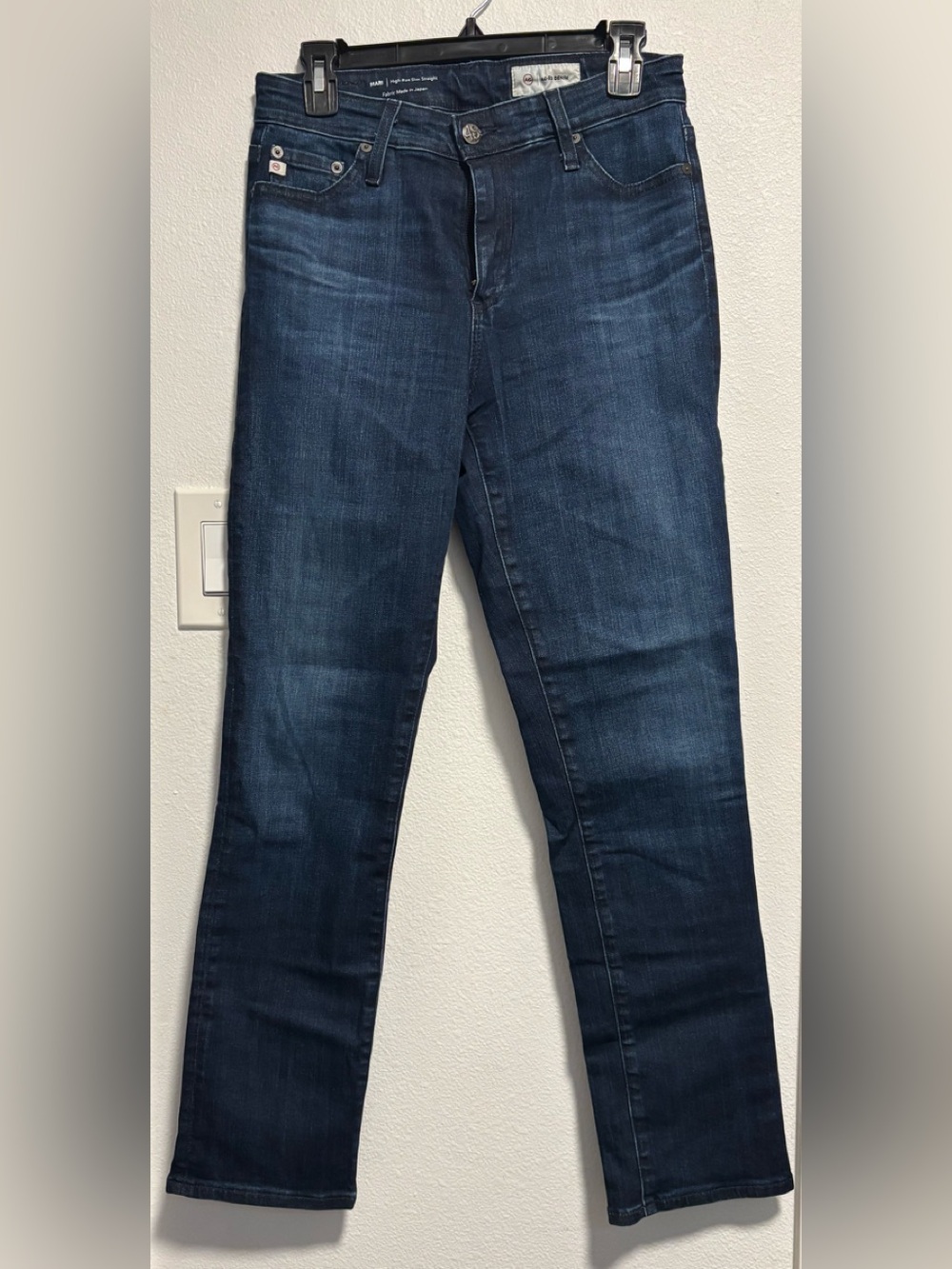 AG Mari High Rise Slim Straight